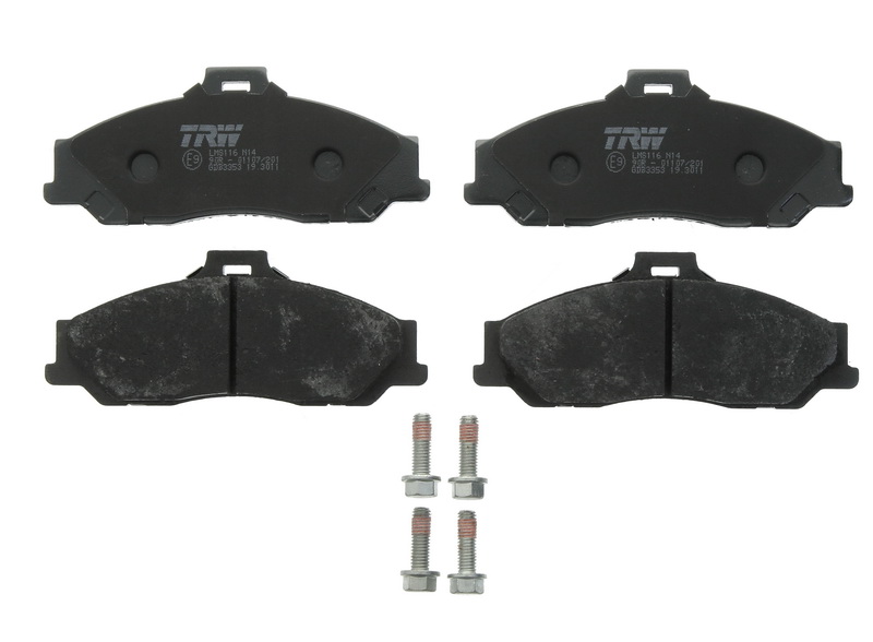 Set placute frana Fata TRW AUTOMOTIVE cu suplimente suruburi etrier Ford Ranger Mazda B-Serie BT-50 1.8-3.0D 09.98-