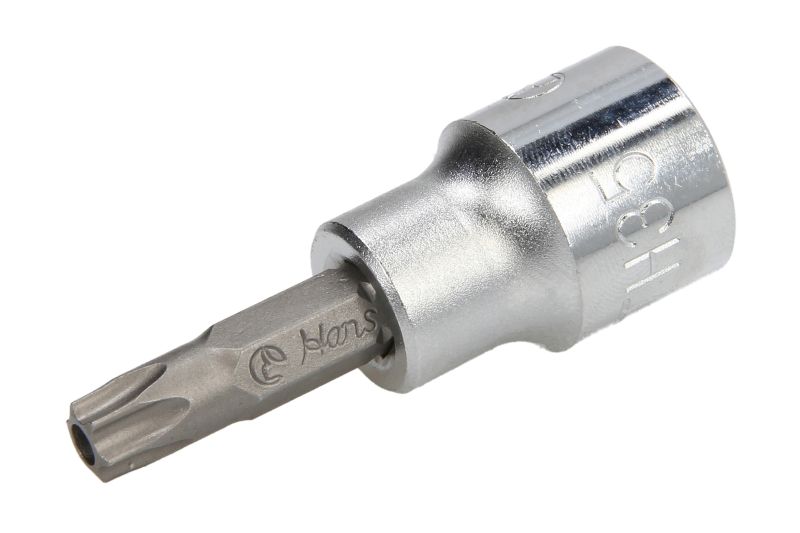 Tubulară 3/8` TORX Tamper TH35 lungime 48 mm HANS cheie tubulară scurtă 10 mm Echipament service