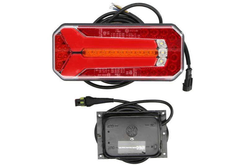 Stopuri spate WAS Lampa spate LED 24V indicator ceata marsarier stop pozitie reflector indicator dinamic cablu 0,2m rezistor sarcina indicator