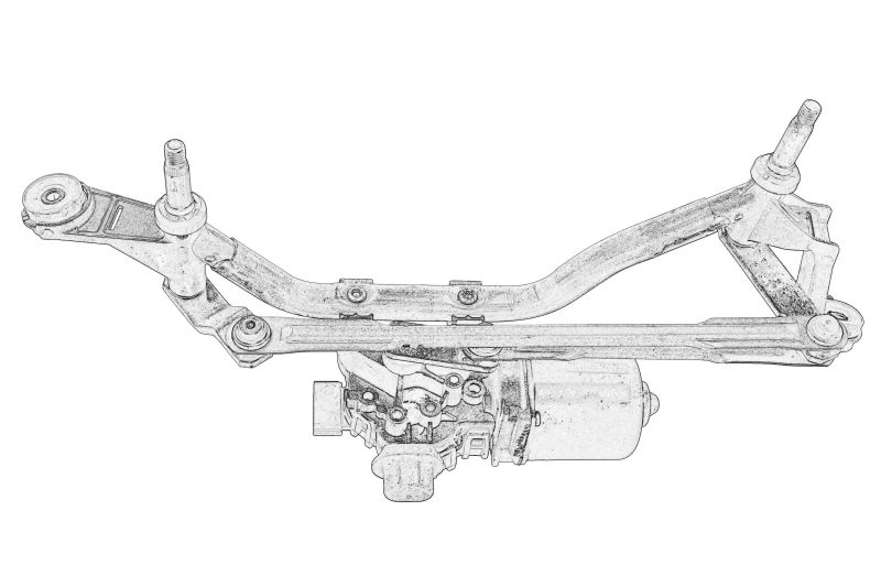 Mecanism ștergător parbriz față cu motor Renault Clio IV 11.12- OE Renault