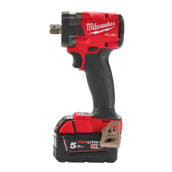 Pistol Impact Acumulator MILWAUKEE 18V 2x5Ah Cuplu Maxim 339Nm Patrat Exterior 1/2 Motor Fara Perii M18 FIW2P12-502X