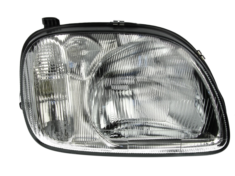 Far TYC fata dreapta H4 pentru auto, fara motor electric, aplicatie 01.98 - 09.00, iluminare alb, eticheta printabila