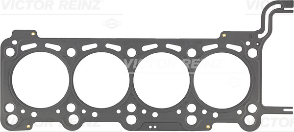 Garnitura chiulasa REINZ AUDI A8 D4 Q7 VW TOUAREG 4.2D Dreapta Grosime 1.15mm Diametru 84.0mm 2 gauri 2 crestaturi