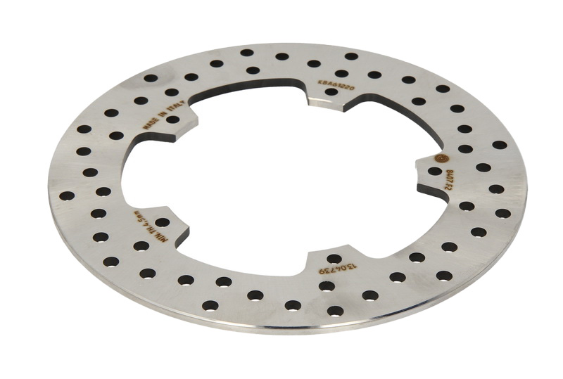 Disc frana spate fix BREMBO 220/119,5x5mm 5x136mm gaura 6,5mm BMW S 1000R/1000RR/1000RR HP4 2009-2015