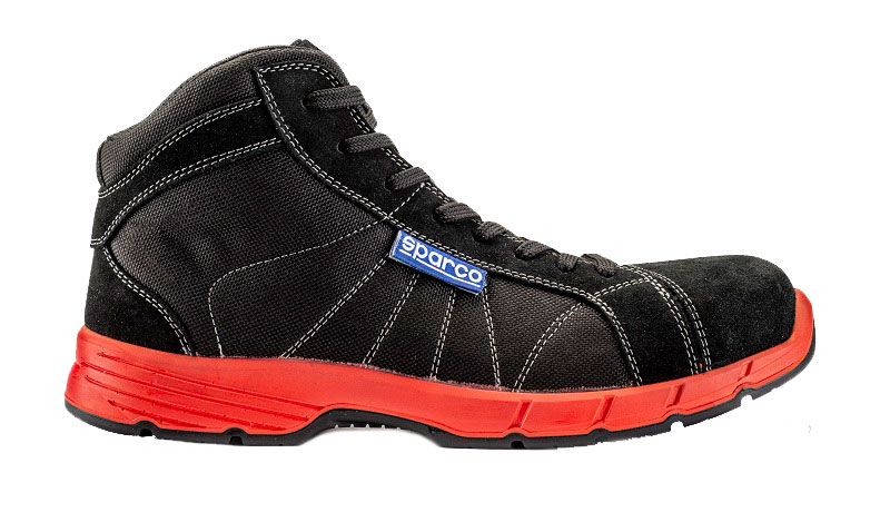 SPARCO TEAMWORK Protectia picioarelor CHALLENGE H S3 SRC Marime 42 Negru/Gri/Rosu Compozit