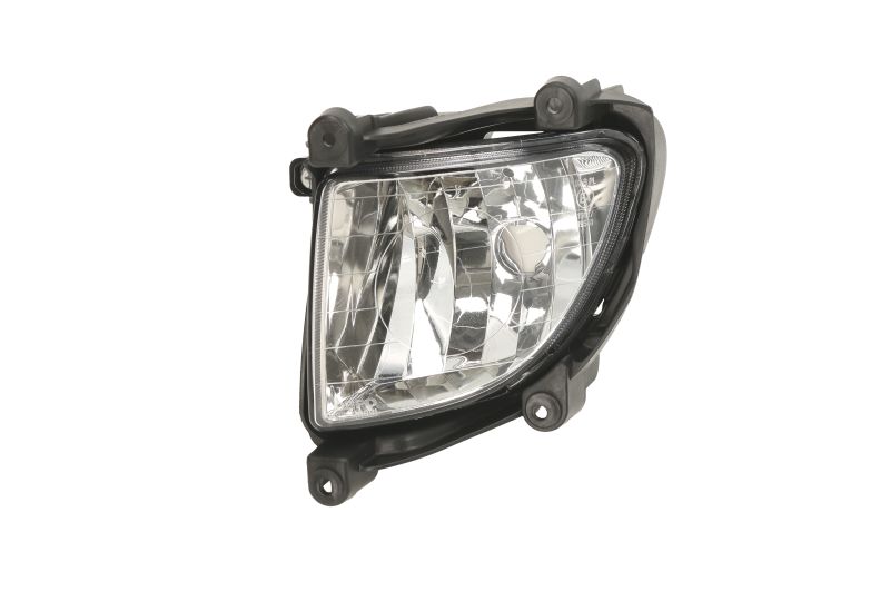 Proiector ceata stanga fata DEPO KIA SPORTAGE II 01.06-12.07 bec H8 sticla transparenta carcasa negru PGJ19-1