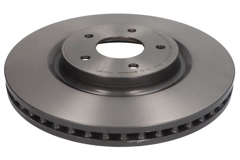 Disc frana Fata Dreapta/Stanga BREMBO NISSAN X-TRAIL RENAULT KOLEOS 320mm 28mm 5 gauri ventilat intern