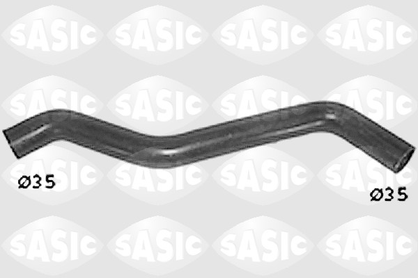 Furtun radiator SASIC sârmă metal răcire FIAT Ducato 2.5 D 82-94 superior dreapta