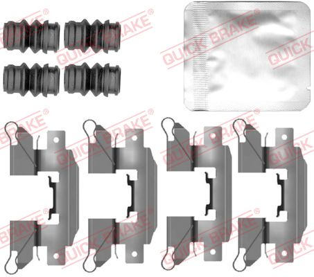 Set accesorii placute frana fata Suzuki Baleno Swift V 1.0-1.4H 02.16- Mitsubishi TRW QUICK BRAKE