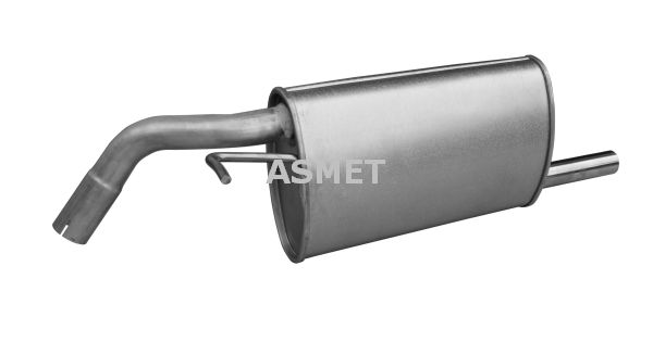 Toba esapament finala ASMET Spate MITSUBISHI COLT VI SMART FORFOUR 1.1/1.3 01.04-06.12 5 usi