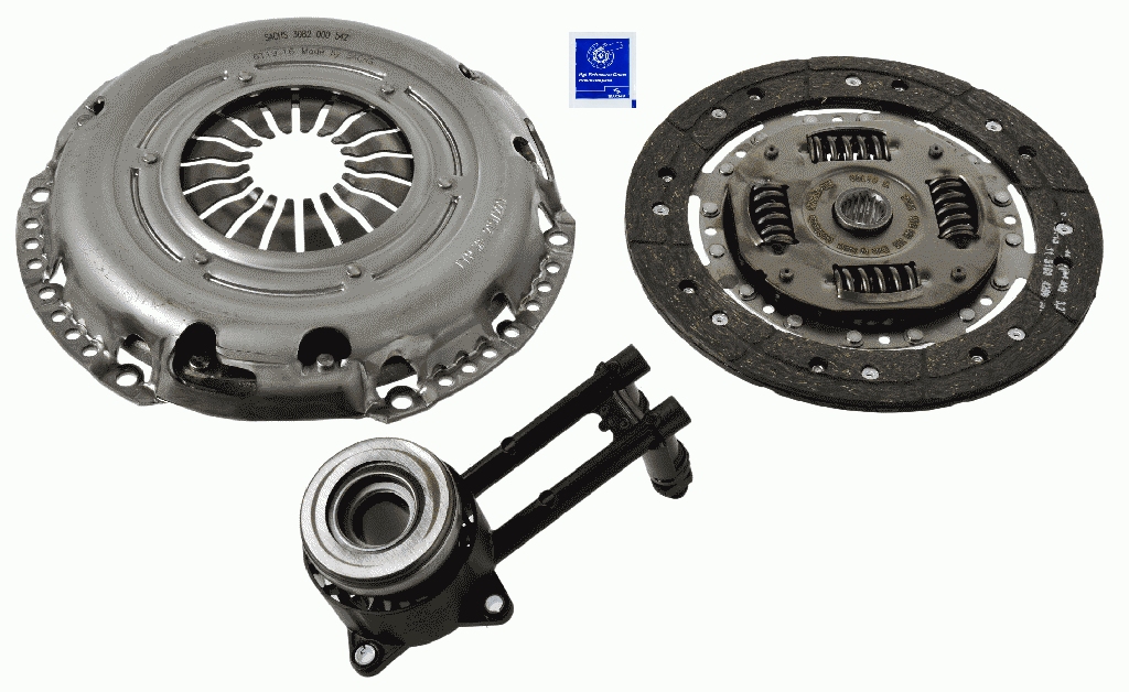 Set ambreiaj SACHS kit rulment hidraulic 220mm Ford Focus I 1.6/1.8 10.98-11.04 17 dinti