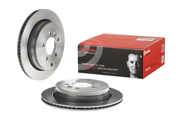 Disc frana BREMBO Spate Dreapta/Stanga LAND ROVER DISCOVERY III/IV RANGE ROVER SPORT I 2.7D-4.0 Diametru 325mm 5 Gauri Ventilat Intern