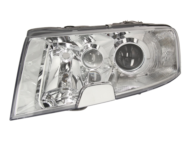 Lampa frontala Stanga D2S/H3 automat cu motor cromat SKODA SUPERB I DEPO 665-1109LMLEHMF