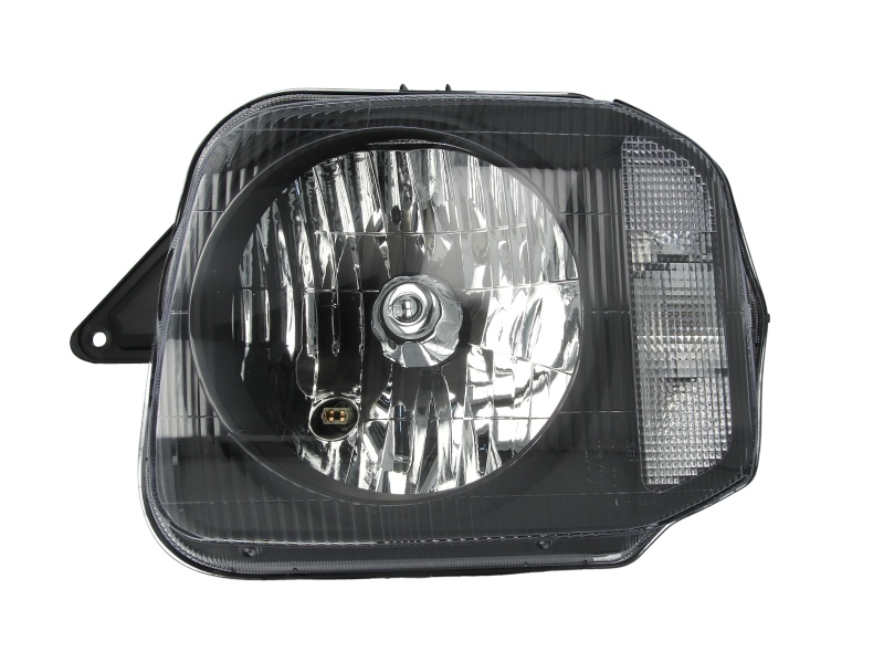 Far DEPO Stanga H4 Electric Fara Motoras Cromat Semnalizator Transparent Suzuki Jimny 2001 01.01 Fata Montare Stanga