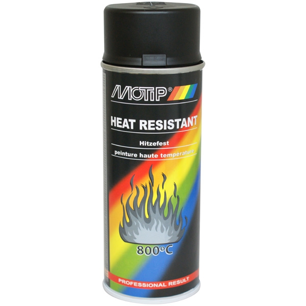 Vopsea MOTIP alb termorezistent mat aerosol 0,4 l Lăcuire Vopsele