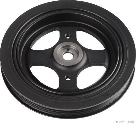 Fulie curea arbore cotit 4 nervuri diametru 164 mm TOYOTA ALLION II PREMIO RACTIS YARIS 1.3/1.5 HERTH+BUSS JAKOPARTS