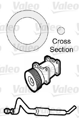 Garnitura conducta lichid racire VALEO set 20 bucati Volvo Sistem racire