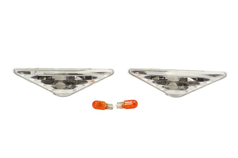 Semnalizator DEPO SET FORD FOCUS direcţie laterală transparent Latura alb Dreapta Stanga 10.98-11.04