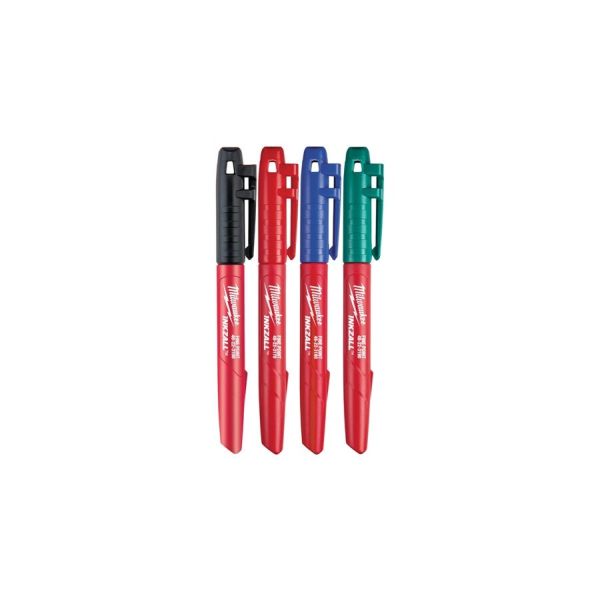 Marcator produs MILWAUKEE Marker pen negru/albastru/verde/rosu aplicare beton metal plastic lemn