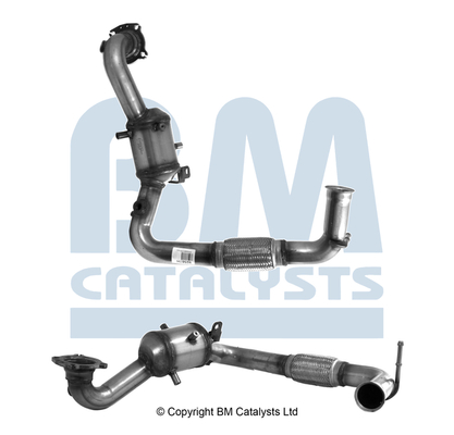 Convertor catalitic BM CATALYSTS Ford EcoSport Fiesta VII 1.0 10.13- EURO 6 1000.0 cm³ dedicat E57-103R