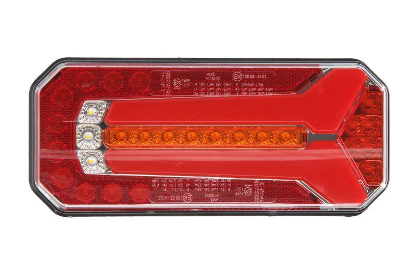 Stopuri spate LED 12/24V indicator anti-ceață mers înapoi frână parcare reflector indicator dinamic conector WAS 7