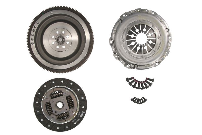 Set ambreiaj VALEO Kit cu volanta rigida 240mm VW CRAFTER 30-35 30-50 2.5D 04.06-05.13 240mm placă presiune ambreiaj