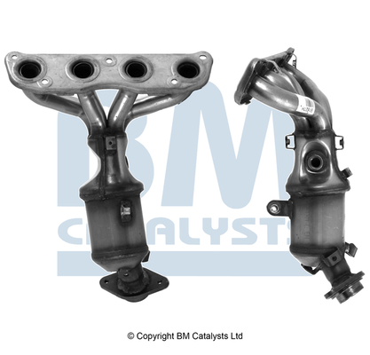 Convertor catalitic EURO 4/EURO 5 Nissan Qashqai I X-Trail II 2.0 02.07-04.14 BM CATALYSTS