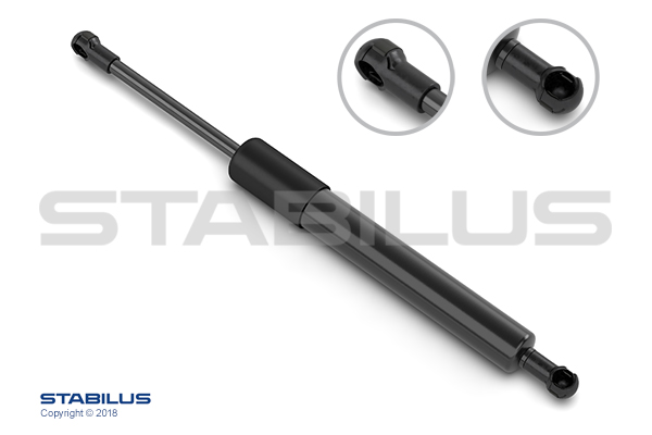 Amortizor portbagaj STABILUS Renault Scenic I Microbus 06.00-08.03 Dreapta/Stanga Lungime 403mm Cursa 137mm