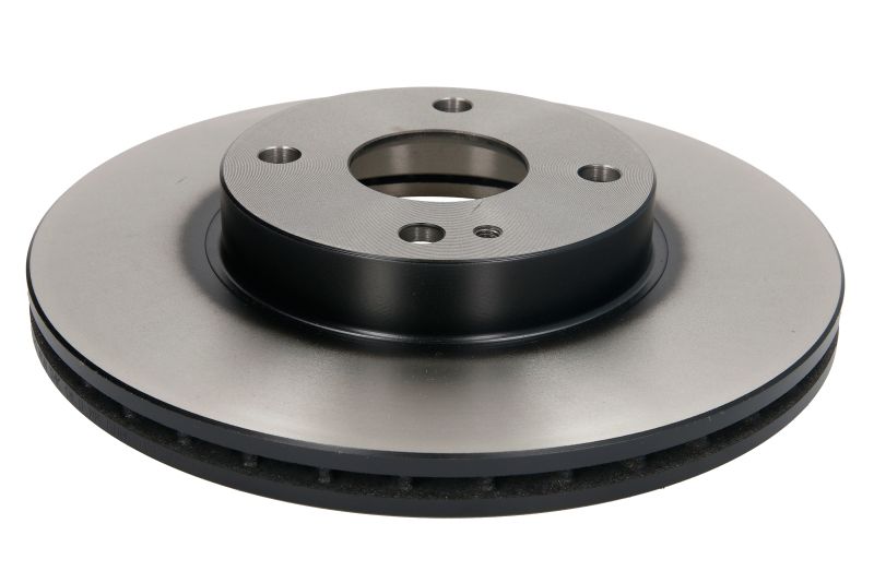 Disc frana ventilat fata dreapta/stanga TRW AUTOMOTIVE Mazda MX-5 I/II 1.6/1.8 90-05 diametru 255mm grosime 20mm 4 gauri negru lacuit