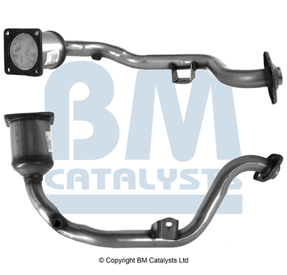 Convertor catalitic EURO 3 Peugeot 307 1.4 08.00-09.03 BM CATALYSTS Runda Benzina Kit Montare Da