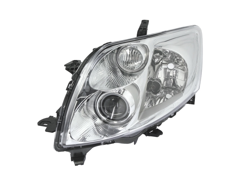 Lampa frontala Stanga H3 electric fara motoras cromat semnalizator transparent Toyota Auris Far DEPO