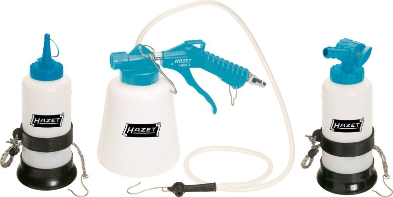 Unelte speciale service frânare HAZET cabluri conectare tester 3 scule 1,17 kg 1,19 kg net