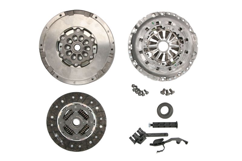 Set ambreiaj LUK cu rulment volant masa dubla AUDI A4 ALLROAD B8 A4 B8 2.0D 11.07-05.16 3 gauri fixare reglare automata