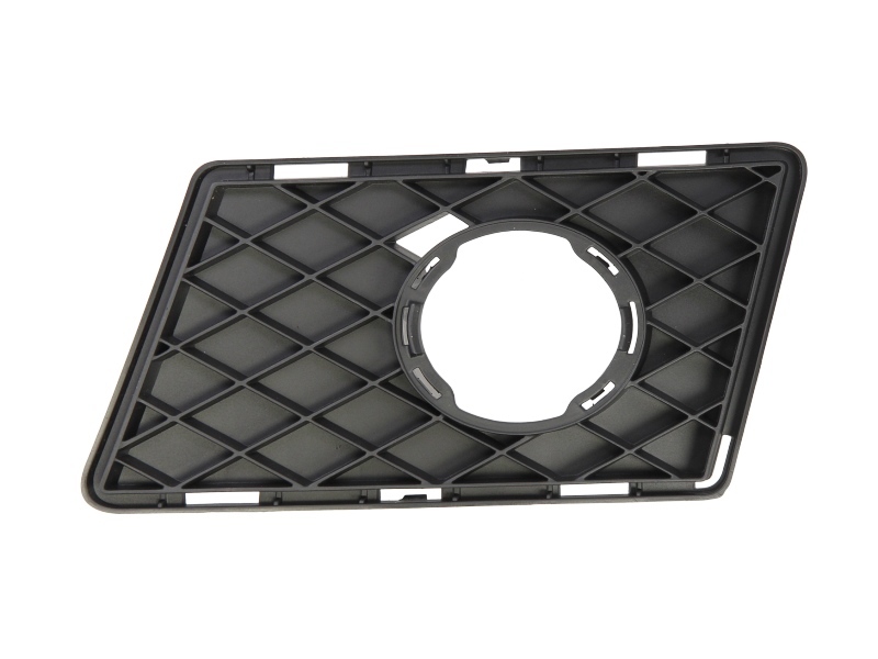 Grila ventilatie bara protectie fata stanga negru cu gauri lampa ceata BLIC Mercedes GLK X204 06.08-05.12