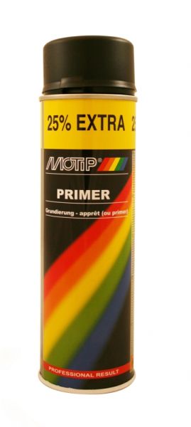 Grund Primere MOTIP Roșu Aerosol 0.5L Tip Filler Lăcuire