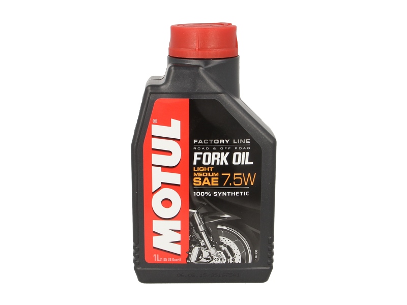 Ulei amortizor MOTUL Fork Oil Factory Line SAE 7,5W 1l sintetic motociclete capacitate 1.0l vascozitate 7,5W