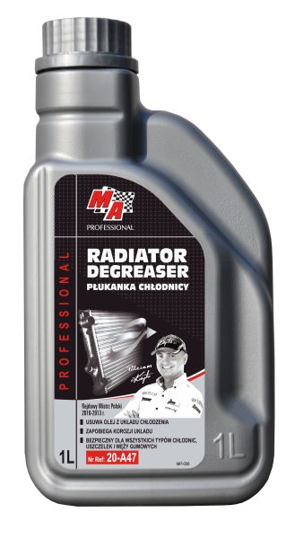 Solutie curatat sistem racire radiatoare motor 1L indeparteaza depozite petrol MA PROFESSIONAL