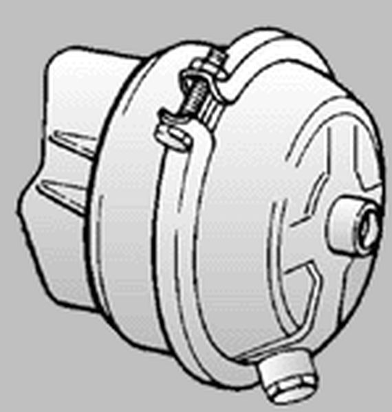 Cilindru de pretensionare KNORR Servomotor frana Spate IVECO 50mm M16x1.5mm 20 inch diafragma