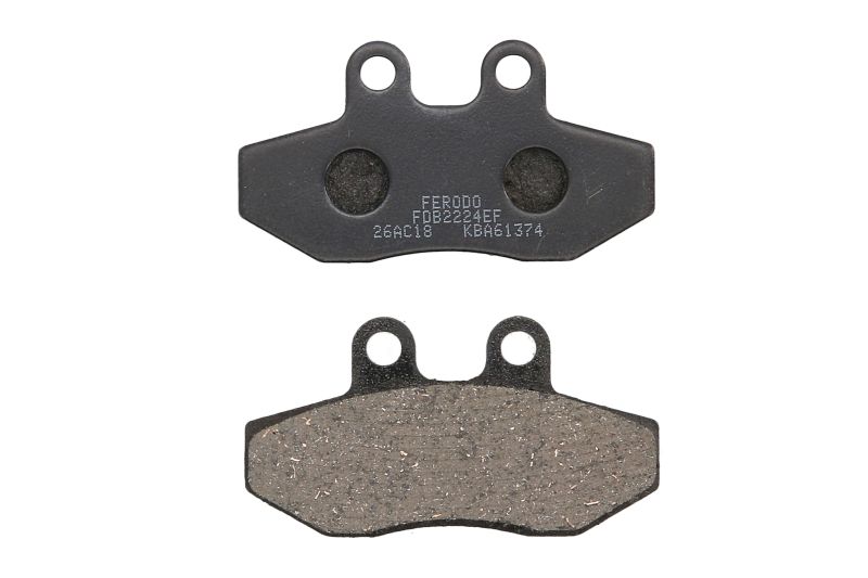 Set placute frana fata FERODO eco friction-EF, 77,2x41,2x9mm, road-small motorcycle/scooters