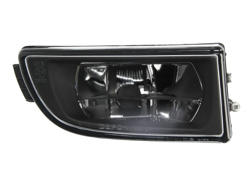 Proiector ceata dreapta H7 BMW 7 E38 04.96-11.01 lampa fata DEPO 444-2018R-UE PX26d negru afumat