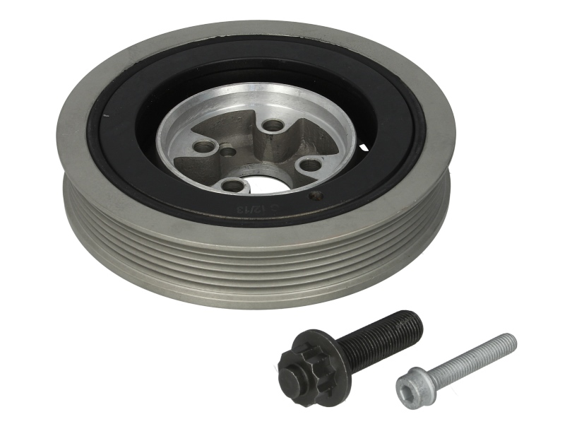 Fulie curea arbore cotit CORTECO diametru 155mm lățime 31.5mm 5 nervuri AUDI 80 B4 A6 C4 CABRIOLET B3 FORD GALAXY I SEAT VW