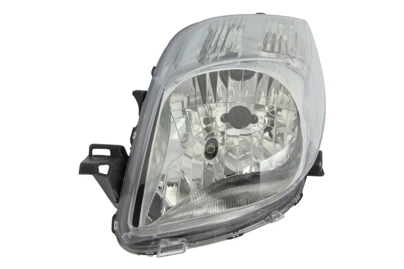 Far Stanga DEPO Lampa Frontala H4 Electric Fara Motoras Culoare Cromat Toyota Yaris