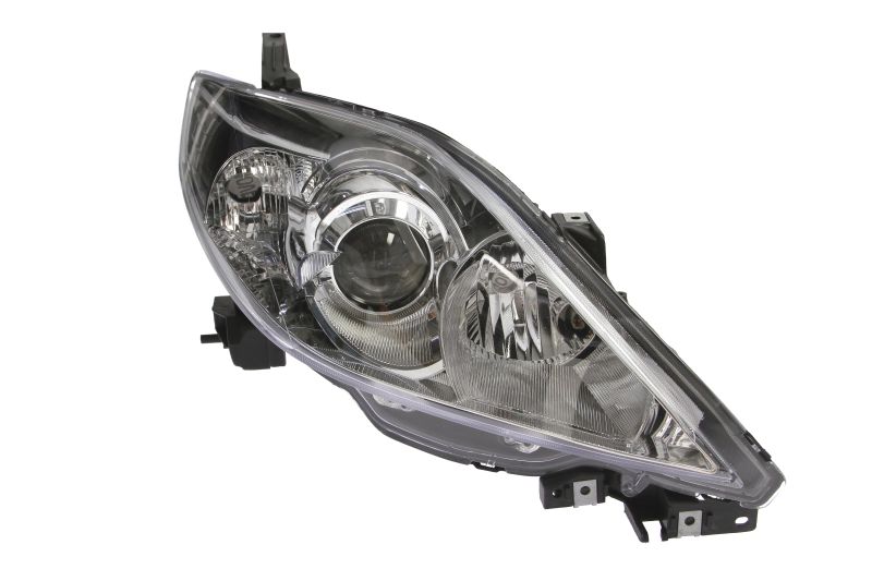 Lampa frontala Dreapta DEPO H7/HB3 fara motoras argintiu transparent potrivita MAZDA 5