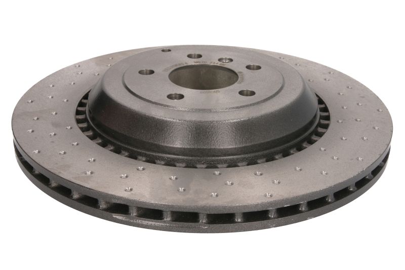 Disc frana BREMBO Spate Dreapta/Stanga Mercedes M W164 R W251 V251 365mm 26mm 5 Gauri Ventilat/Perforat