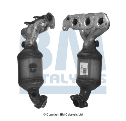 Convertor catalitic EURO 5 BM CATALYSTS Nissan Pixo Opel Agila Suzuki Alto VII Celerio Splash 1.0 01.08-