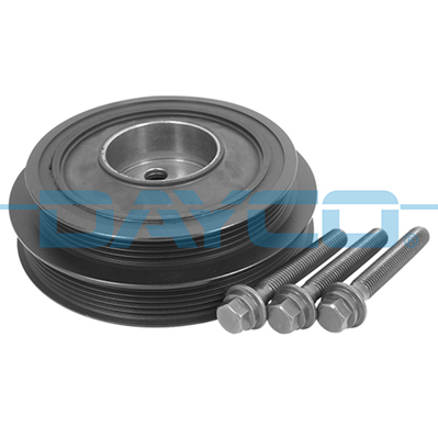 Fulie curea arbore cotit DAYCO Crankshaft Pulley CITROEN JUMPER II FIAT DUCATO FORD TRANSIT PEUGEOT BOXER 167mm 45mm 50mm