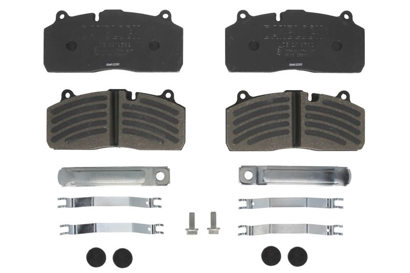 Set placute frana disc Spate Haldex DB22LT DANBLOCK SAF Inaltime 93.8mm Latime 210.3mm Grosime 30.0mm Senzor uzura Da