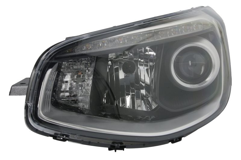 Far DEPO Stanga H7/PY21W Electric Negru KIA SOUL I II 09.16-12.17 Fara Motoras