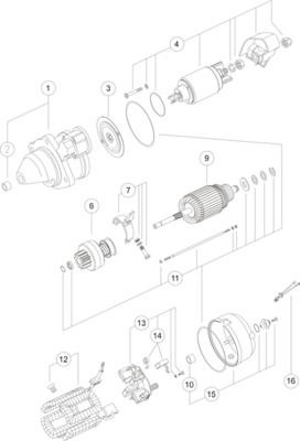 Demaror LETRIKA 12V 3kW Mercedes Accelo LP NG O 309 Unimog T2/L 1000 60 70 700 800 900 Claas Dominator Jaguar Mercator OM314-OM382.950