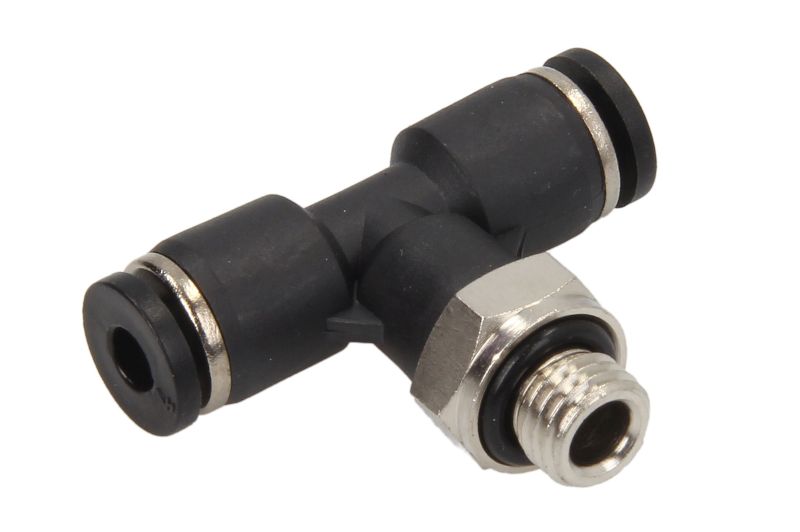 Cap de Cuplare Pneumatic Piese Conector T M8x1 Plastic Montare TEKALAN 4x1 mm 1buc